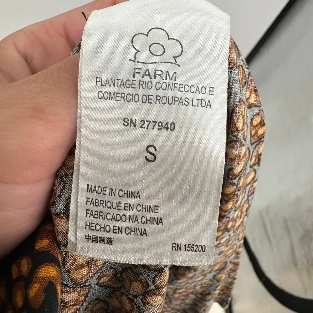 Farm Rio Anthropologie Embroidered Maxi Dress  // S - Picture 13 of 16
